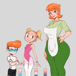 This is a pixiv picture whose title is Dex's Lab Colors.