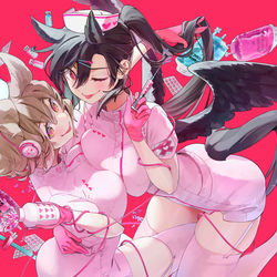 This is a pixiv picture whose title is ラブ♥ナース.