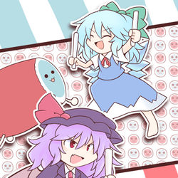 This is a pixiv picture whose title is スカーレット警察、太鼓の達人進出です.