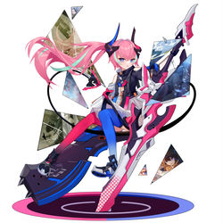 This is a pixiv picture whose title is 德尔塔.