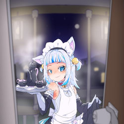 This is a pixiv picture whose title is #holoctober Day 17 🎃🍵🦈.