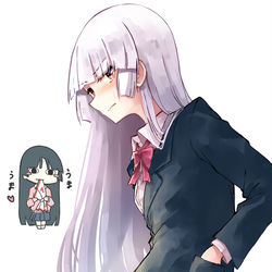 This is a pixiv picture whose title is 制服もこたん.