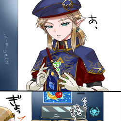This is a pixiv picture whose title is 金欠近衛騎士.