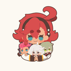 This is a pixiv picture whose title is 水星の魔女.