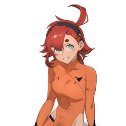 This is a pixiv picture whose title is インナースーツ.