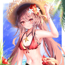 This is a pixiv picture whose title is Hu tao.