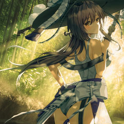 This is a pixiv picture whose title is 【ニケ 京都エリア】.