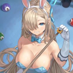 This is a pixiv picture whose title is 🐰🎱🐰.