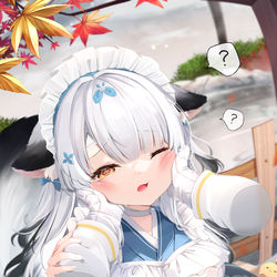 This is a pixiv picture whose title is し、指揮官さん…？？.