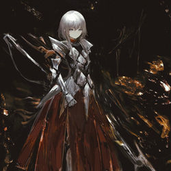 This is a pixiv picture whose title is “宰相“の騎士.