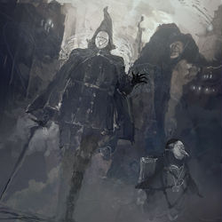 This is a pixiv picture whose title is 【PFSOZ】暗部【エイリル教団】.