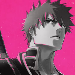 This is a pixiv picture whose title is 黒崎一護.