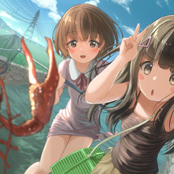 This is a pixiv picture whose title is 大切な思い出.