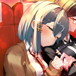 This is a pixiv picture whose title is 「この手がもう少し大きかったなら」.