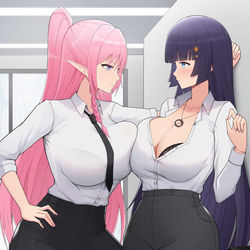 This is a pixiv picture whose title is 委托-OC.