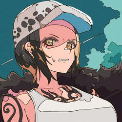 This is a pixiv picture whose title is 例のローさん.