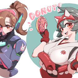 This is a pixiv picture whose title is 디바랑 키리코.