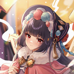 This is a pixiv picture whose title is 云堇.