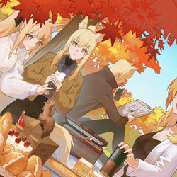 This is a pixiv picture whose title is 秋.