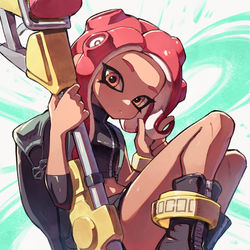 This is a pixiv picture whose title is 8号.