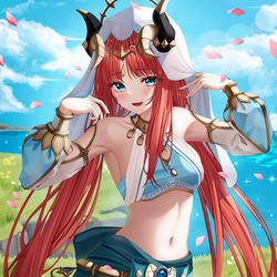 This is a pixiv picture whose title is ニィロウ.