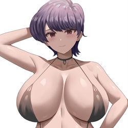 This is a pixiv picture whose title is 古見秀子.