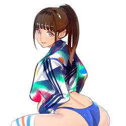 This is a pixiv picture whose title is 東雲うみさん.