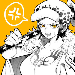 This is a pixiv picture whose title is 【女体化注意】ロー.