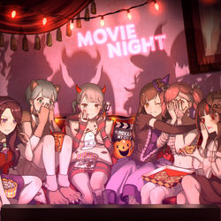 This is a pixiv picture whose title is 人間ってコワイわぁ…….