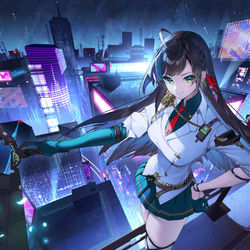 This is a pixiv picture whose title is 幻塔.