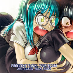 This is a pixiv picture whose title is Highschool Fubuki & Psykos x KlK.