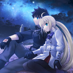 This is a pixiv picture whose title is アヴァロンデート.