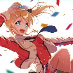This is a pixiv picture whose title is Happy Birthday! Eli 2022.