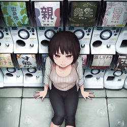 This is a pixiv picture whose title is ガッチャ！.