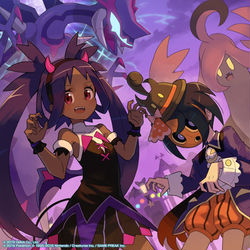This is a pixiv picture whose title is 【告知】『ポケモンマスターズ EX』イベント宣伝イラスト.
