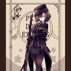 This is a pixiv picture whose title is 【PFSOZ】翠眼のレーン【ヴァラシン組】.