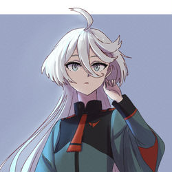 This is a pixiv picture whose title is gundam witch 2.