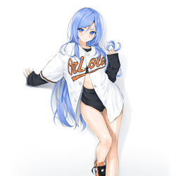 This is a pixiv picture whose title is o’s jersey.
