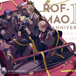This is a pixiv picture whose title is ろふまお1周年！.