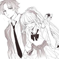This is a pixiv picture whose title is よう実.
