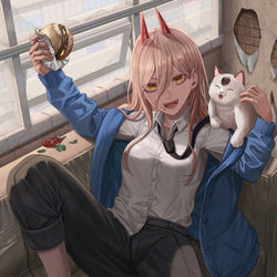This is a pixiv picture whose title is PoWeR.