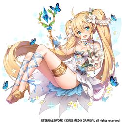 This is a pixiv picture whose title is 【お仕事】 「ホワイトフェアリー」エリン.