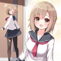 This is a pixiv picture whose title is こんな幼馴染がいてほしい４３.