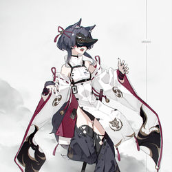 This is a pixiv picture whose title is MISAKI.