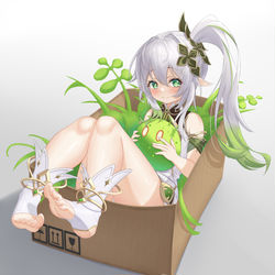 This is a pixiv picture whose title is 纳西妲.