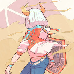 This is a pixiv picture whose title is Skebリクエスト.