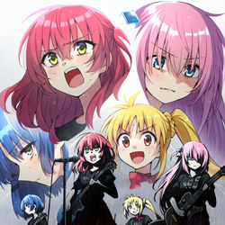 This is a pixiv picture whose title is かき鳴らせ！！！.