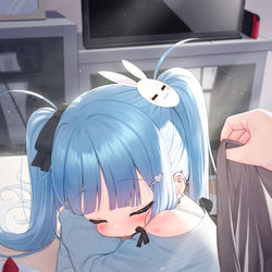 This is a pixiv picture whose title is 「お誕生日…おめで…とう……」.