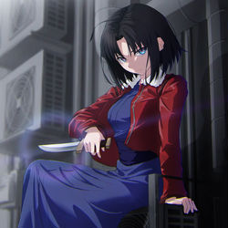 This is a pixiv picture whose title is 両義式.