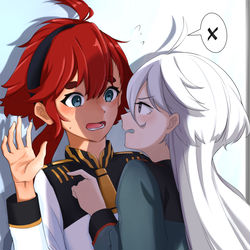 This is a pixiv picture whose title is スレミオ.